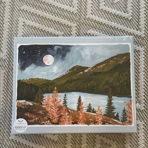 1Canoe2 Alpine Moon 1000 piece Puzzle  *New in box